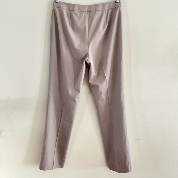 Virgin Wool Blend Lafayette 148 New York Osprey Trousers 8 - Picture 3 of 9